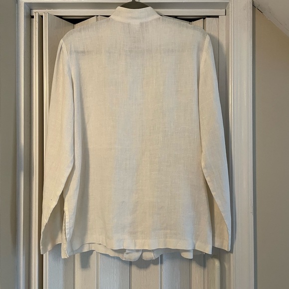 PA Company Boston Gorgeous Linen Button Down Shirt/Blazer - Picture 2 of 9